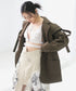 Split Layered Buckle Jacket